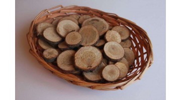 Спил дерева осина 3-5см, 250г