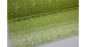 Сетка ажурная салатовая 50см*4,5м, рулон