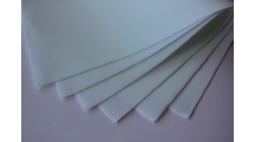 Фоамиран зефирный белый 2мм, 50*50см, лист