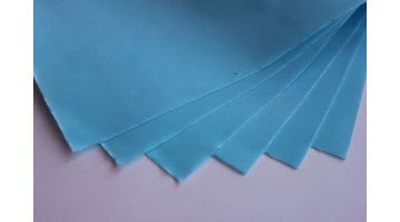 Фоамиран зефирный голубой 1мм, 50*50см, лист