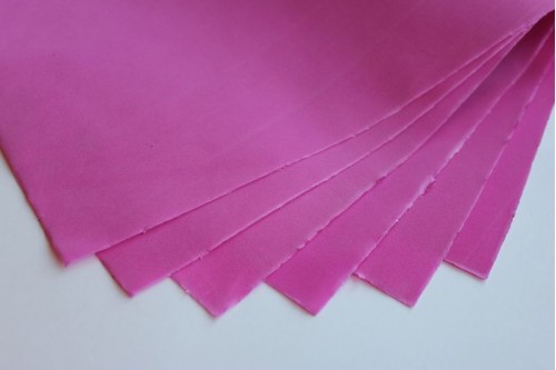 Фоамиран зефирный розовый 1мм, 50*50см, лист
