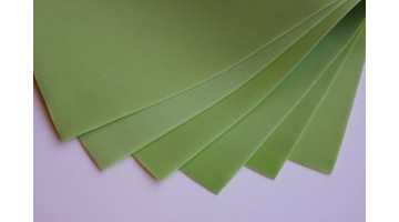 Фоамиран зефирный светло - зелёный 1мм, 50*50см, лист