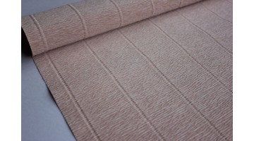 Гофрированная бумага 17А/4 бежевая, рулон