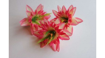 Головка Нарцисса бело-розовая D 10см, шт