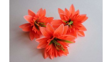 Головка Нарцисса оранжевая D 10см, шт