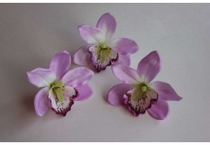 Головка Орхидеи крупная сиреневая D 12см, шт