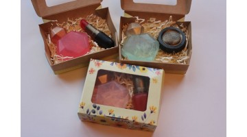 Мыло ручной работы в упаковке Дамские штучки 80г, шт