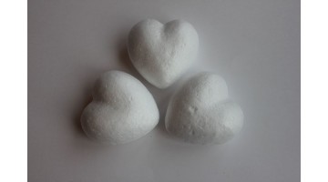 Сердце из пенопласта 85мм, шт