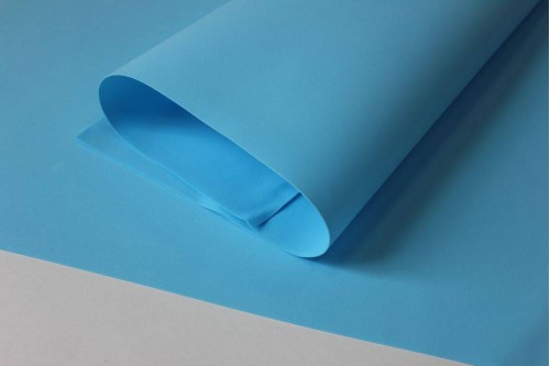 Фоамиран Иран голубой 0,8мм 60х70см, лист