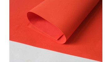 Фоамиран Иран красный 0,8мм 60х70см, лист