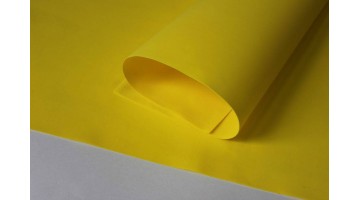 Фоамиран Иран жёлтый 0,8мм 60х70см, лист