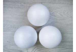 Шар из пенопласта гладкий 50мм, шт Шар из пенопласта гладкий 50мм, шт