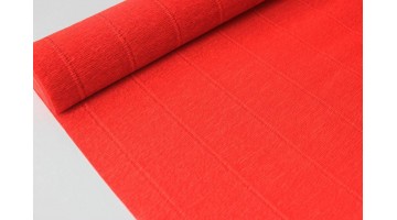 Гофрированная бумага 618 ярко-алая, рулон