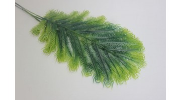 Искусственная зелень Ветка Павлиний глаз 36см, шт