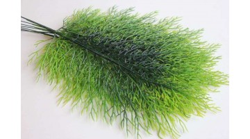 Искусственная зелень Ветка Водоросоль 36см, шт