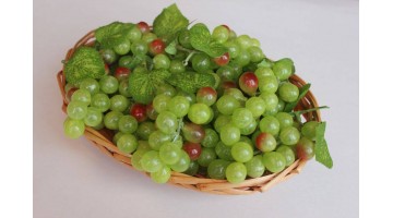 Виноград гроздь 11см зелёный, шт