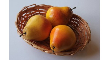 Груша жёлтая крупная 80мм, шт