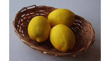 Лимон крупный 80мм, шт