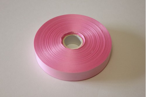 Простая лента для цветов 2*100м, св. розовая