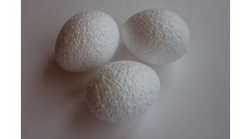 Яйцо из пенопласта d-55мм, h-70мм, шт