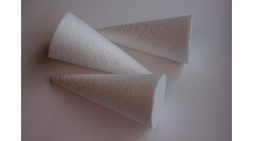 Конус из пенопласта 30*12см, шт