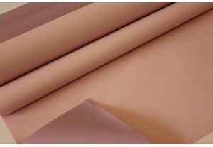 Плёнка матовая Пастель двухцветная розовый жемчуг/сиреневый светлый 50см х 10м, рулон