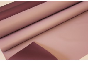 Плёнка матовая Пастель двухцветная светло фиолетовая/фиолетовая 50см х 10м, рулон