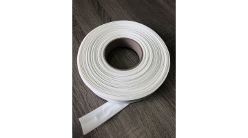Термоусадочная трубка белая, усадка от 23 до 11 мм, 1 м