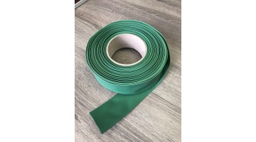 Термоусадочная трубка зеленая трава, усадка от 35 до 17 мм, 1 м